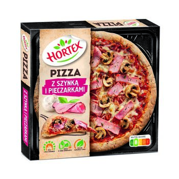 Hortex Pizza Z Szynką I Pieczarkami 345G