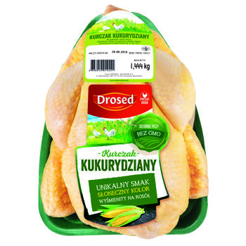 Drosed Kurczak Kukurydziany Tacka około  1,4Kg 