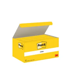 Post-It Karteczki Klasyczne, 38X51Mm, 3X100 Kart., Żółte 