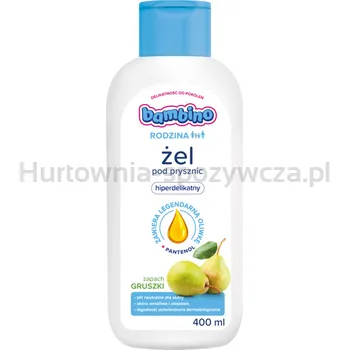 BAMBINO Rodzina Żel pod prysznic o zapachu gruszki 400 ml