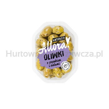 Allora Oliwki z czosnkiem i ziołami 100g