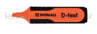 Donau Zakreślacz fluorescencyjny D-Text, 1-5mm (linia), pomarańczowy  - 2