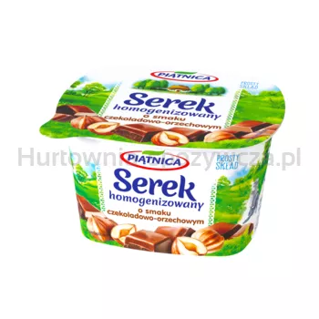 Piątnica Serek homogenizowany o smaku czekoladowo orzechowym 150 g