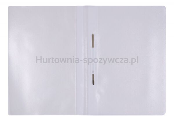 Office Products Skoroszyt, PP, A4, miękki, 100/170mikr., biały  - 2