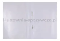 Skoroszyt OFFICE PRODUCTS, PP, A4, miękki, 100/170mikr., biały - 2