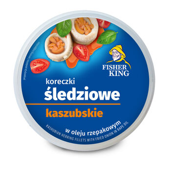 Fisherking Koreczki Śledziowe Kaszubskie W Oleju 200G 