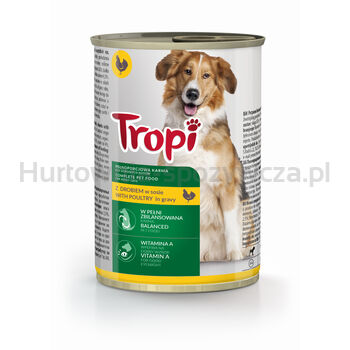 Tropi Karma Dla Psów 415G Z Drobiem