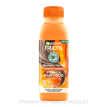 Garnier Fructis Hair Food Szampon Regenerujący Papaya 350 Ml