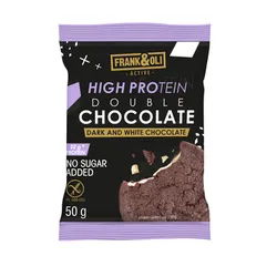 Frank &amp Oli Ciastko High Protein Double Chocolate 50G