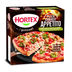 Hortex Pizza Z Kurczakiem I Papryką Jalapeno Grande Appetito 385G