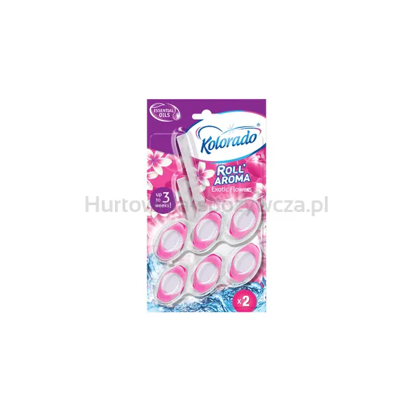 Kolorado Roll' Aroma Kostka Wc Exotic Flowers Duopack (2 X 51 G)