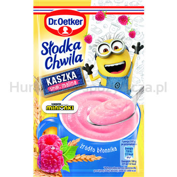 Dr.Oetker Słodka Chwila Minionki Kaszka Smak Malina 47G