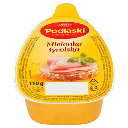 Konserwa Podlaski Mielonka Tyrolska 110 G Drosed