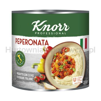 Peperonata (pokrojona kolorowa papryka w zalewie pomidorowej) Knorr 2,6kg