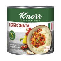 Peperonata (pokrojona kolorowa papryka w zalewie pomidorowej) Knorr 2,6kg