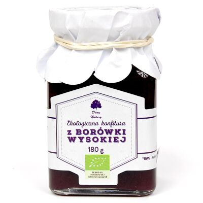 Konfitura Z Borówki Bio 180 G - Dary Natury [BIO]