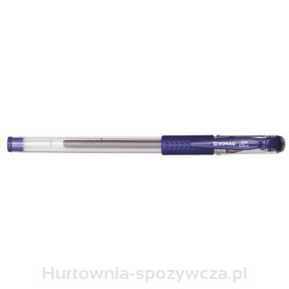 Długopis Żelowy Donau Z Wodoodpornym Tuszem 0,5Mm, Niebieski