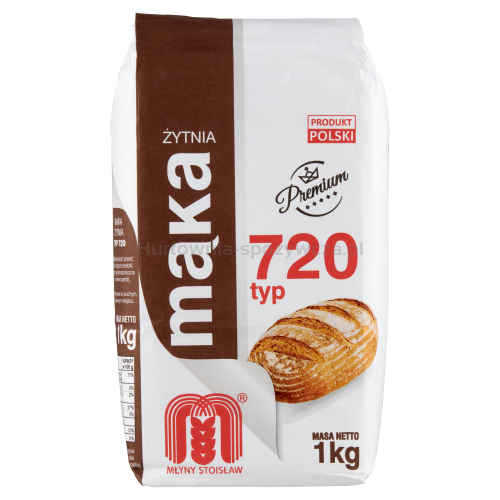 Stoisław Mąka Żytnia Typ 720 1 Kg