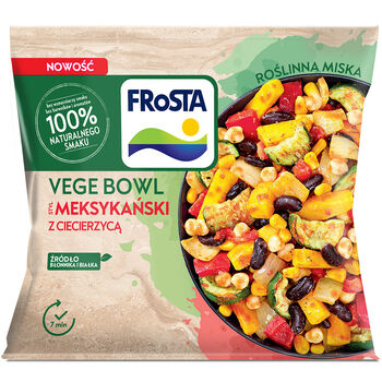 Frosta Vege Bowl W Stylu Meksykańskim Z Ciecierzycą 400 G