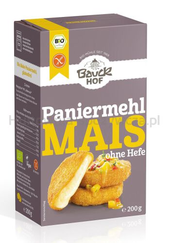 Panierka Kukurydziana Bezglutenowa Bio 200 G - Bauck Hof [BIO]