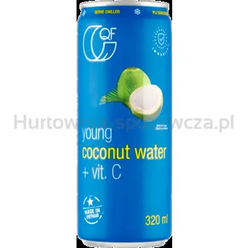 Kaucja Quality Food Woda Kokosowa Z Witaminą C 320Ml