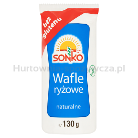 Sonko Wafle Ryżowe Naturalne 130 G.