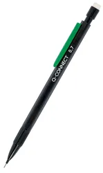 Q-Connect Ołówek Automatyczny 0,7Mm, Czarny, Gratis - Grafity 
