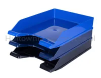 Szufladka na biurko DONAU, polistyren/PP, A4, standard, czarna - 2