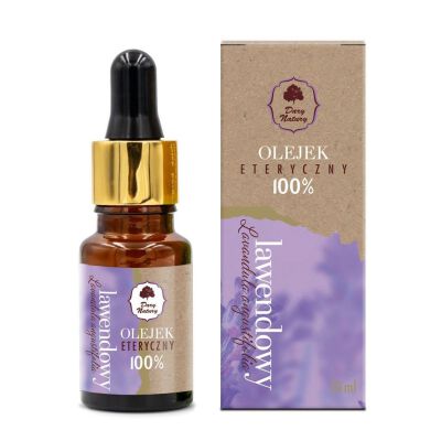 Olejek Eteryczny Lawendowy 10 Ml - Dary Natury [BIO]