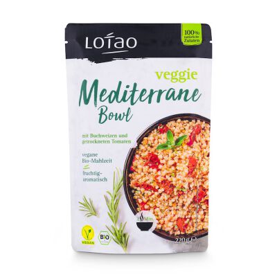 Bowl Śródziemnomorski Wegański Bio 220 G - Lotao [BIO]