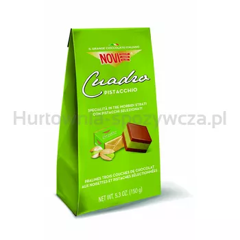 Novi czekoladki Cuadro pistacja 150 g