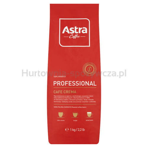 Astra Kawa Ziarnista Professional Crema 1Kg 