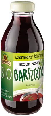 Barszcz Czerwony Kiszony Bezglutenowy Koncentrat Bio 320 Ml - Kowalewski [BIO]