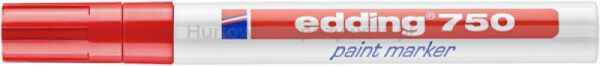 Edding Marker olejowy e-750 2-4 mm, czerwony  - 2