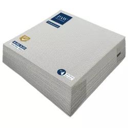 Serwetki PAW Professional Dinner Fabric Design Graphite 1-warstowe 40x40cm składane 1/4