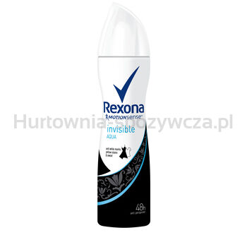 Rexona Dezodorant Spray Invisible Aqua 150Ml