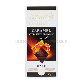 Lindt Czekolada Excellence Caramel With Sea Salt 100G