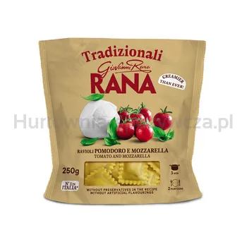 Rana Pierożki ravioli z pomidorami i mozzarellą 250g