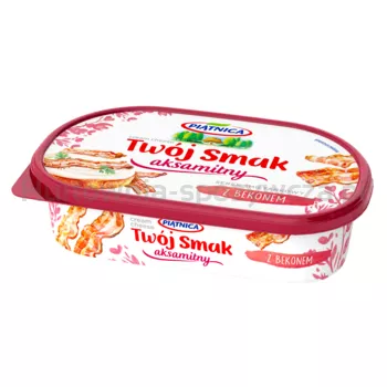 Piątnica Twój Smak aksamitny z bekonem 135 g