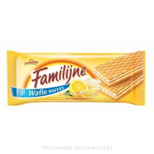 Familijne Wafle O Smaku Cytrynowym 180 G