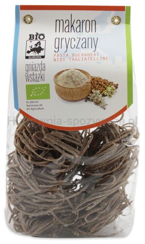 Makaron (Gryczany) Gniazda Wstążki Bio 250 G - Bio Planet [BIO]