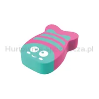 Gumka do ścierania KEYROAD Funny Fish, 2 szt., blister, mix Kolorów - 2