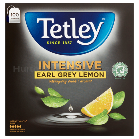 Tetley Herbata Intensive Earl Grey Lemon 100 Torebek X 2G