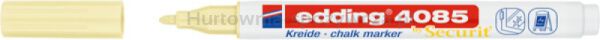 Edding Marker kredowy e-4085 1-2 mm, pastelowy żółty 
