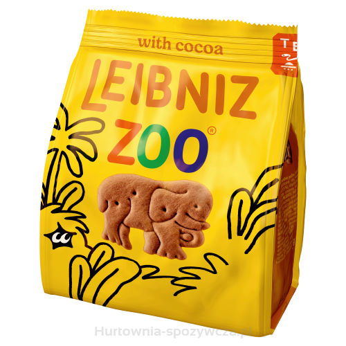 Leibniz Herbatniki Zoo Kakao 100G