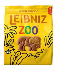 Leibniz Herbatniki Zoo Kakao 100G