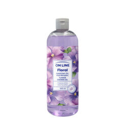 On Line Floral Kwiatowy Żel Pod Prysznic Violet&AmpLotus 500Ml