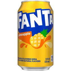 Fanta Napój gazowany o smaku ananasa 355 ml