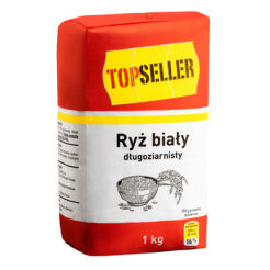 *Topseller Ryż Biały Długoziarnisty 1Kg