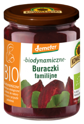 Buraczki Tarte Bezglutenowe Demeter Bio 540 Ml - Kowalewski [BIO]